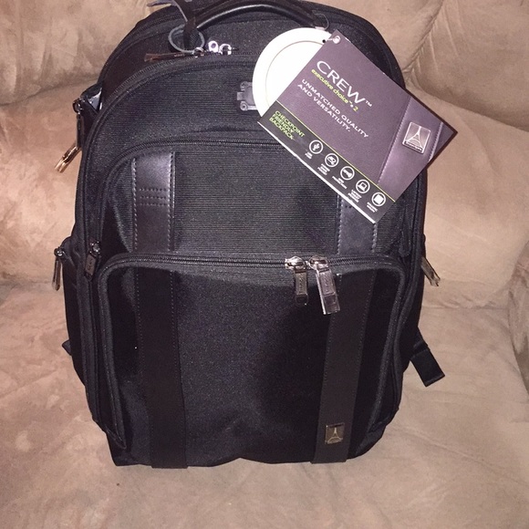 CREW Other - NWT Crew Executive Backpack  checkpoint friendly